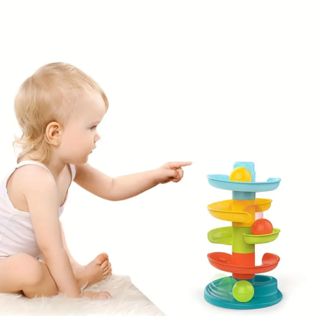 عبة تعليمية ممتعة للأطفال 🎉 HUANGER Roll Ball